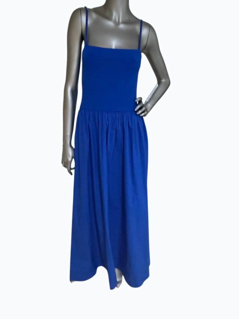 REVOLVE x Susana Monaco Blue Tank Maxi Dress Sleeveless Bodycon Size S - Picture 8 of 8